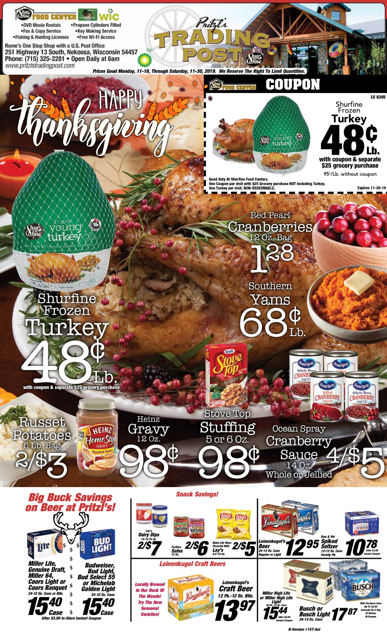 Pritzl's Trading Post Weekly Ad