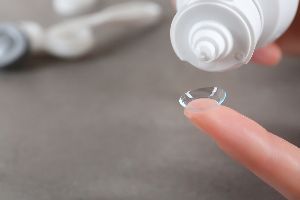 peroxide to clean contact lenses
