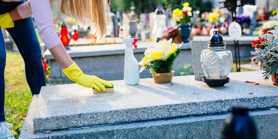 How to Care For Headstones - Hirons Memorial Works Inc.