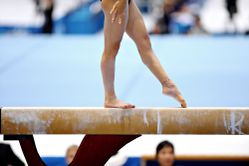 Gymnastics balance beam