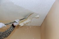 textured ceiling removal