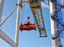 large industrial crane