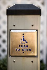 handicapped-accessible doors