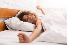 Sleeping on the back to avoid aches and pains