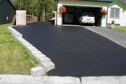 asphalt driveway