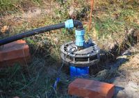 water pump installation