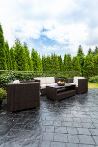 outdoor living space