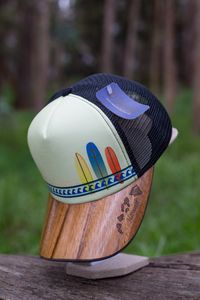 koa wood hats