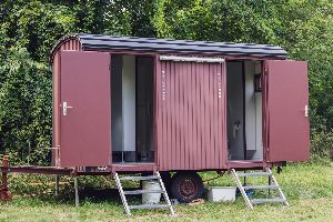 portable toilets