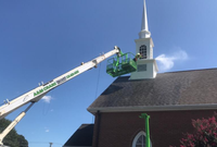 steeple cleaning