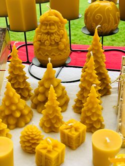 register family farm beeswax candles