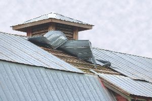 storm damage roof repair